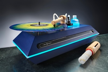 Keith Monks Prodigy Vinyl Record-CD-DVD Cleaning Machine- Bamboo Blue Edition
